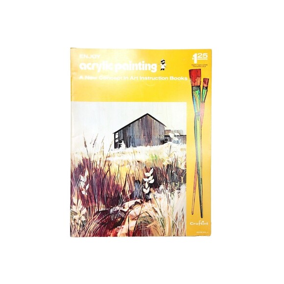 Vintage 70s Craftint A New Concept In Art Instruction Book Lot of 3 Books Set - Picture 8 of 10